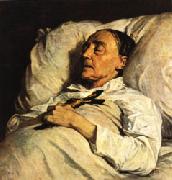 Henri Regnault Mme. Mazois ( The Artist s Great-Aunt on Her Deathbed ) oil painting picture wholesale